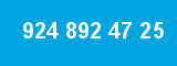 924 892 47 25